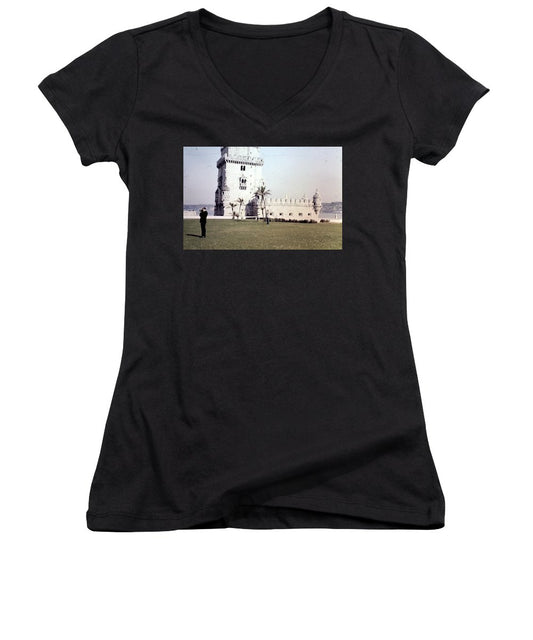 Europe Trip 1969 Number 2 - Women's V-Neck