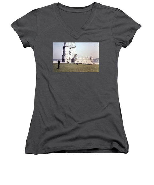 Europe Trip 1969 Number 2 - Women's V-Neck