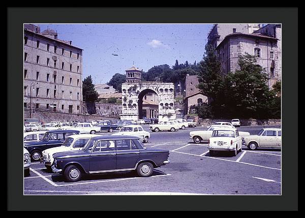 Europe Trip 1970 Number 1 - Framed Print