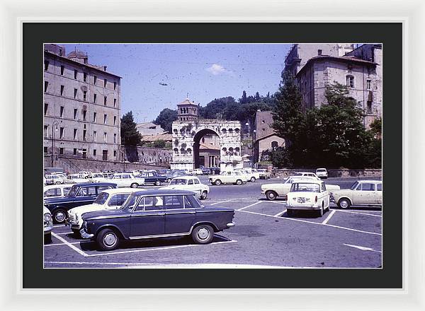 Europe Trip 1970 Number 1 - Framed Print