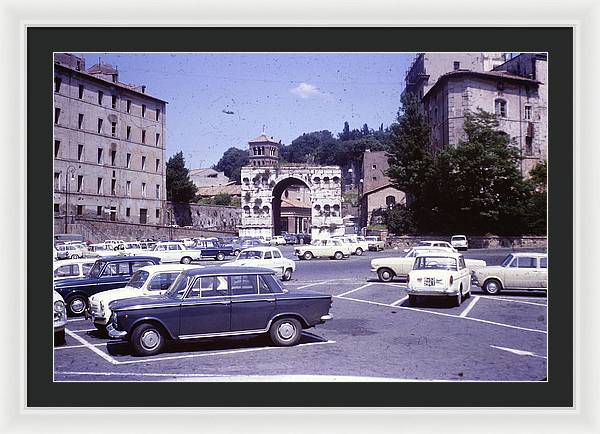 Europe Trip 1970 Number 1 - Framed Print