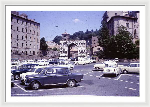 Europe Trip 1970 Number 1 - Framed Print