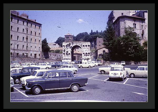Europe Trip 1970 Number 1 - Framed Print