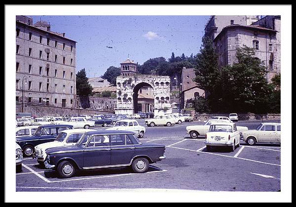 Europe Trip 1970 Number 1 - Framed Print