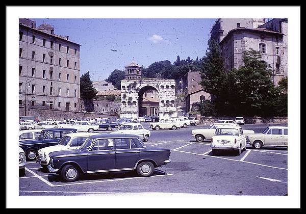 Europe Trip 1970 Number 1 - Framed Print