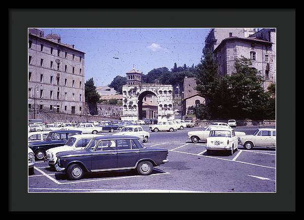 Europe Trip 1970 Number 1 - Framed Print