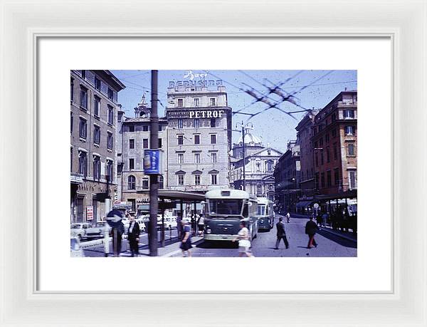 Europe Trip 1970 Number 9 - Framed Print