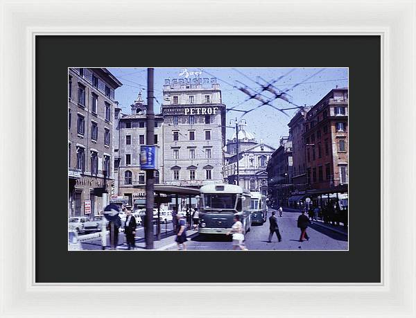 Europe Trip 1970 Number 9 - Framed Print