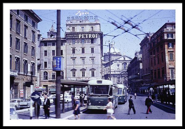 Europe Trip 1970 Number 9 - Framed Print