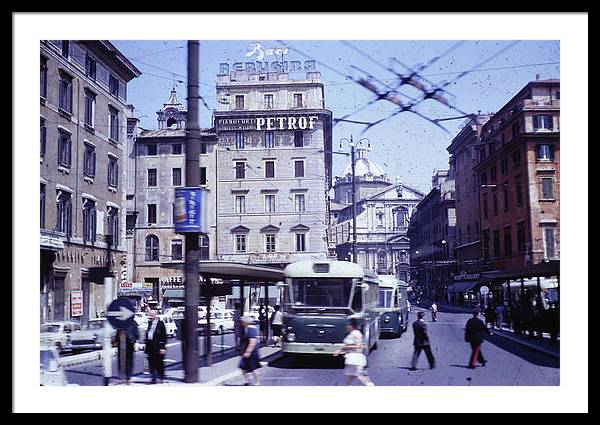 Europe Trip 1970 Number 9 - Framed Print