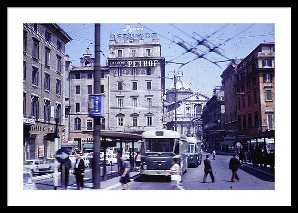 Europe Trip 1970 Number 9 - Framed Print