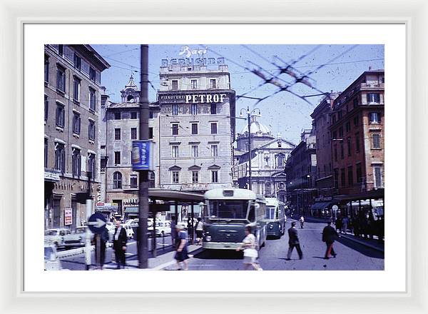 Europe Trip 1970 Number 9 - Framed Print