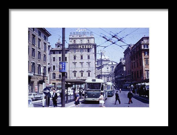 Europe Trip 1970 Number 9 - Framed Print