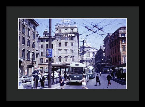 Europe Trip 1970 Number 9 - Framed Print