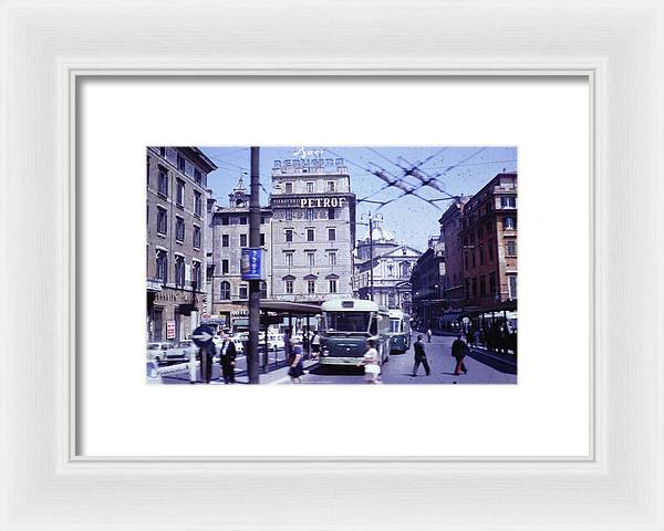 Europe Trip 1970 Number 9 - Framed Print