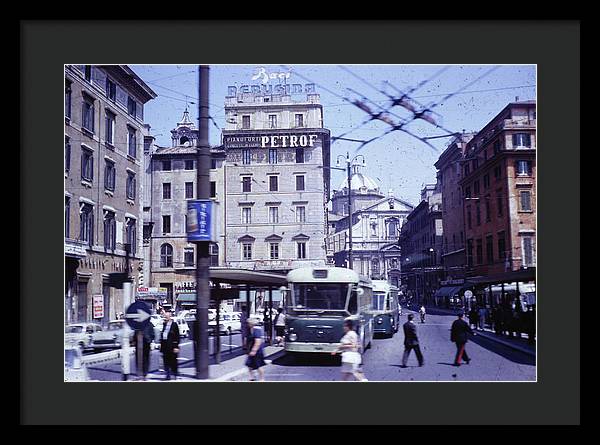 Europe Trip 1970 Number 9 - Framed Print
