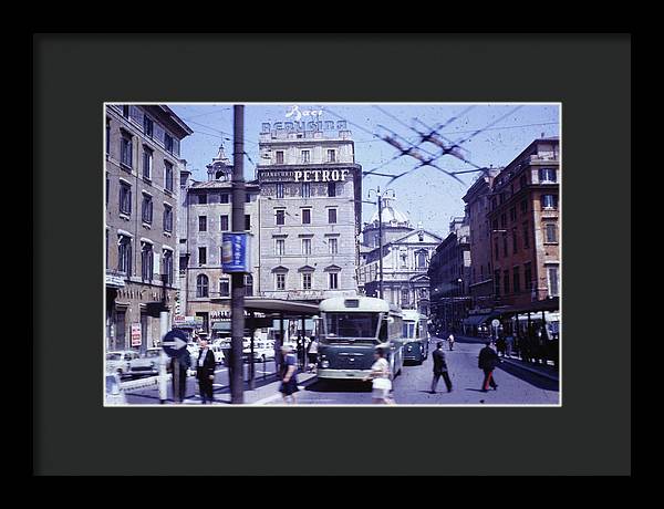 Europe Trip 1970 Number 9 - Framed Print