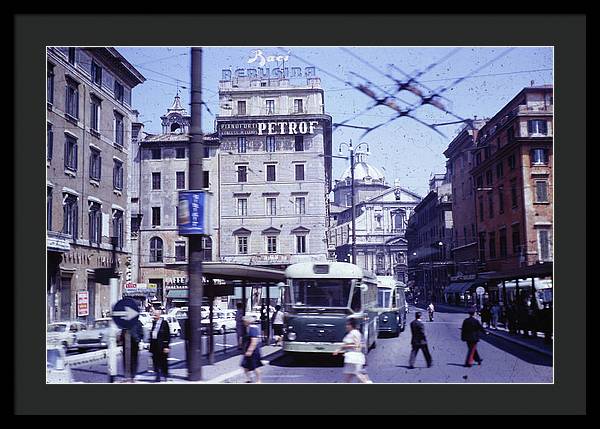 Europe Trip 1970 Number 9 - Framed Print