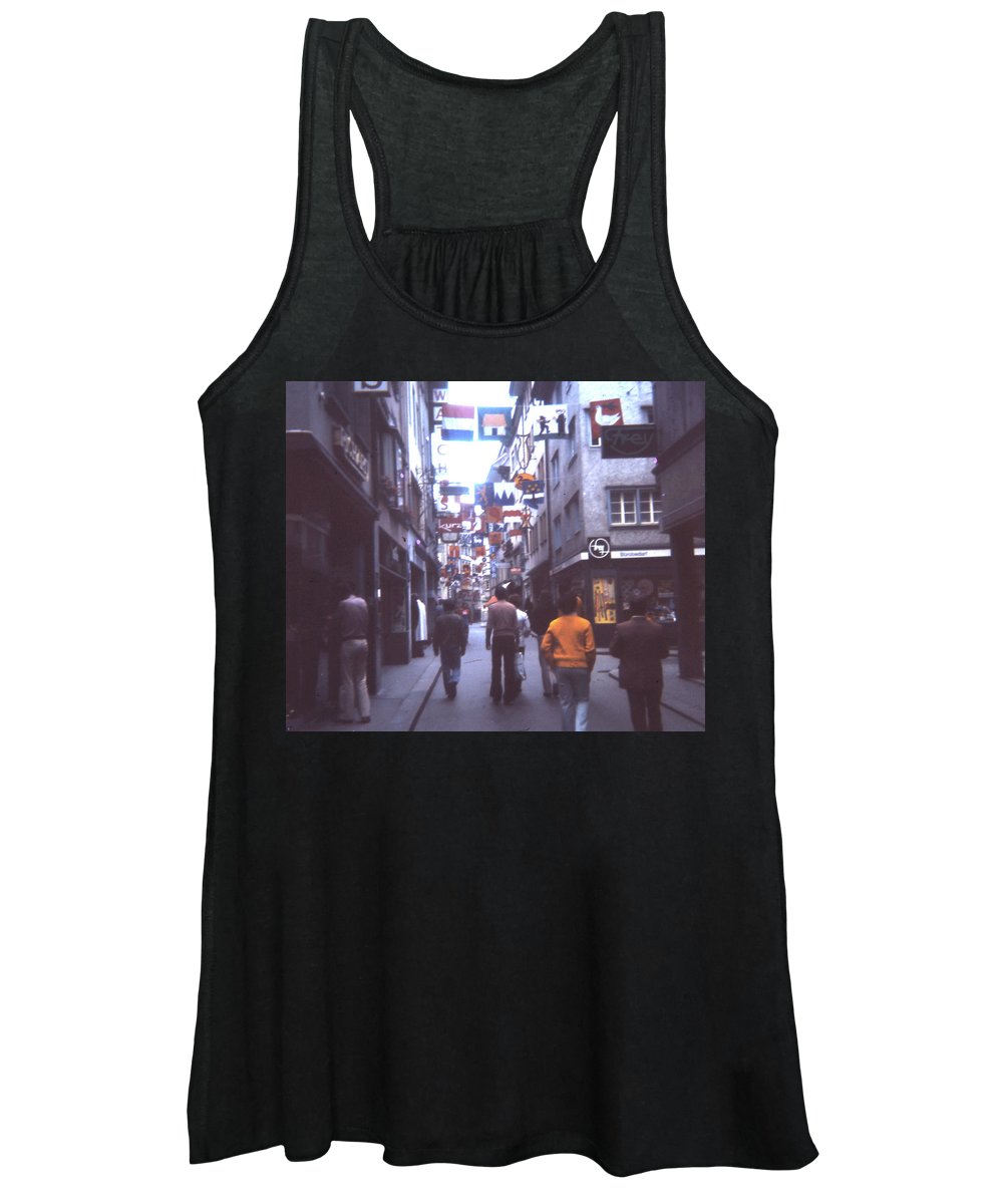 Europe Trip 1973 Number 10 - Women's Tank Top