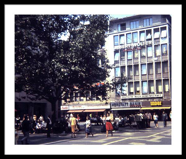 Europe Trip 1973 Number 29 - Framed Print