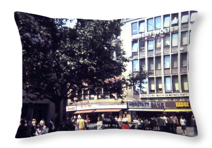 Europe Trip 1973 Number 29 - Throw Pillow