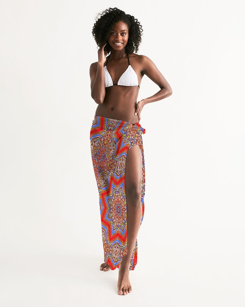 Medieval Kaleidoscope Swim Cover Up