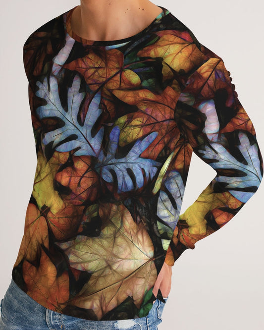 Mid October Leaves Men's Long Sleeve Tee