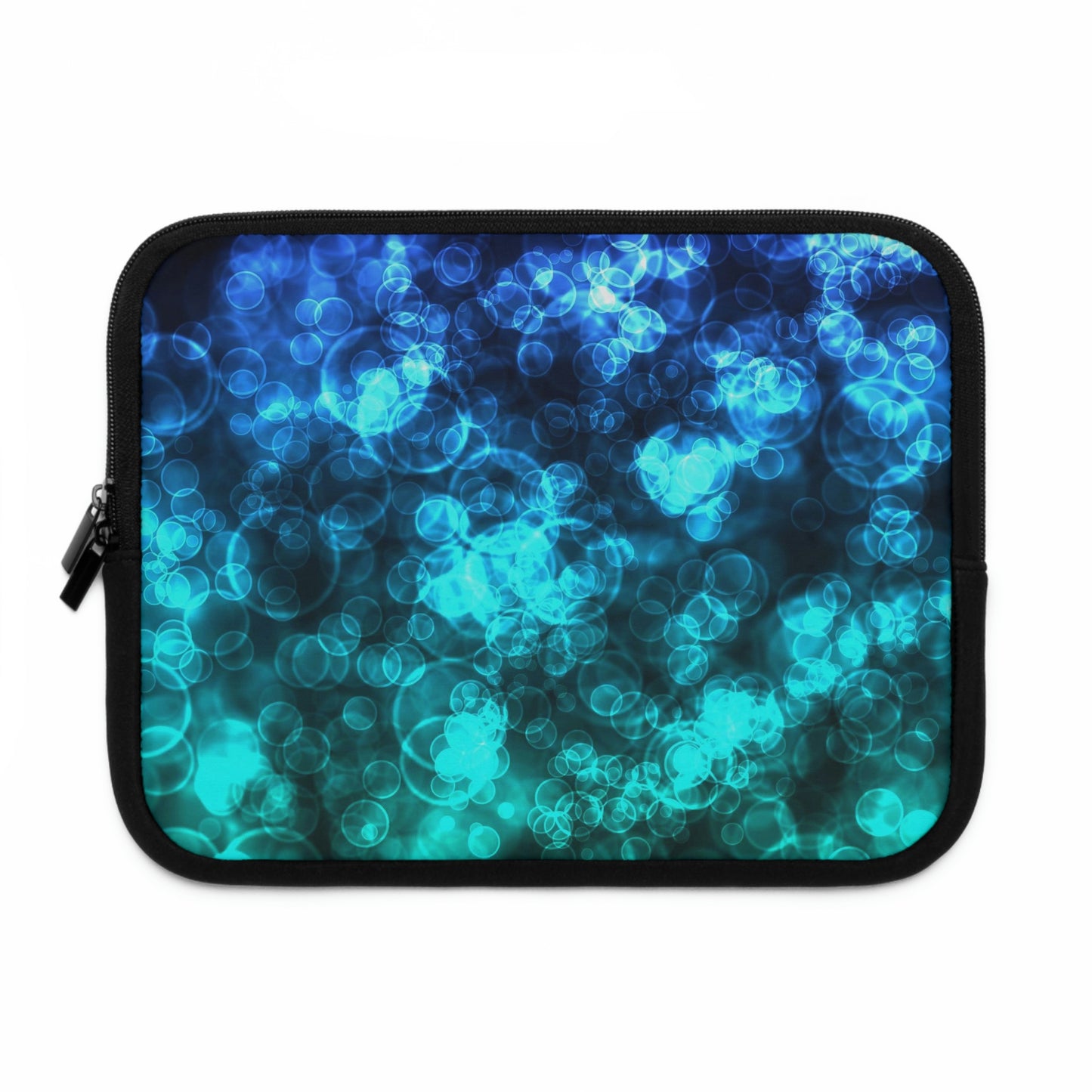 Blue Ocean Bokeh Laptop Sleeve