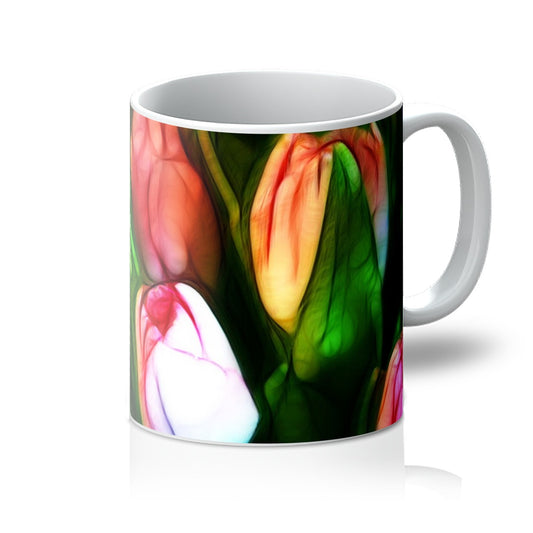 Pink Tulips Mug