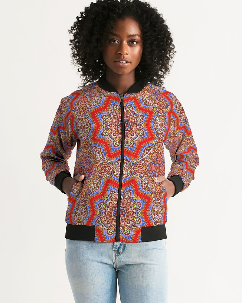 Medieval Kaleidoscope Women's Bomber Jacket