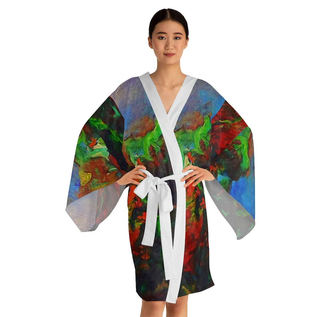 Grant Park 1991 Long Sleeve Kimono Robe