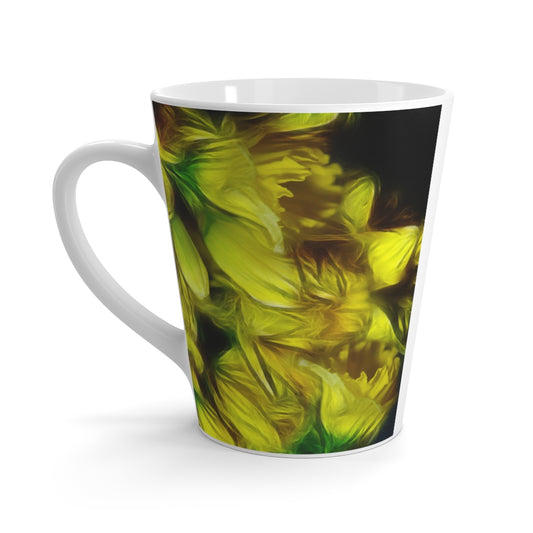 Yellow Daffodils Latte Mug