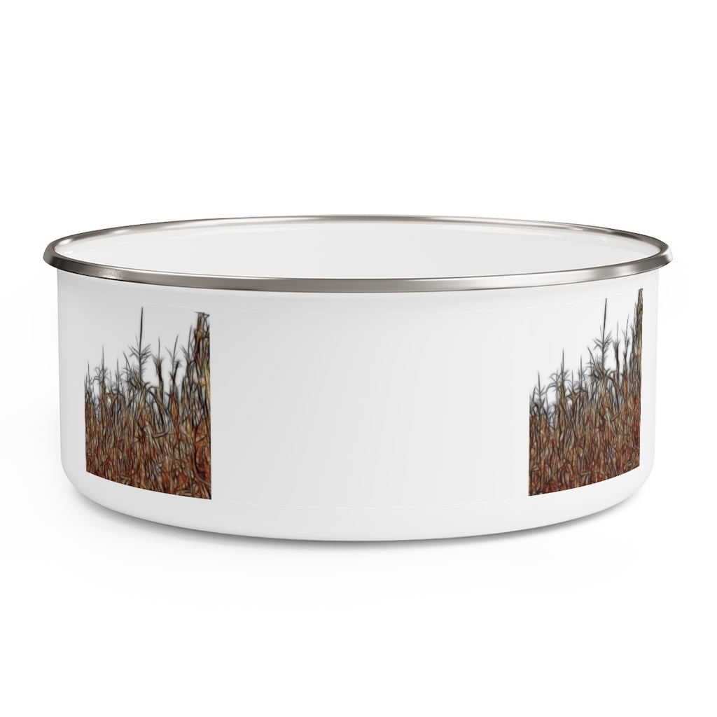 Cornfield Enamel Bowl