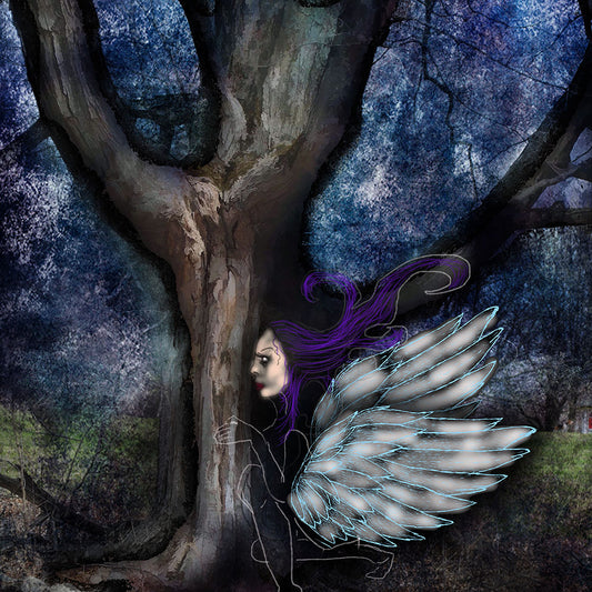 Fairy and The Wizard's Tree Digital Image Download