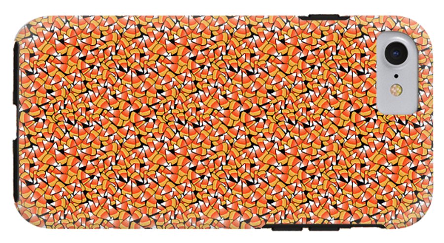 Fall Candy Corn Pattern - Phone Case