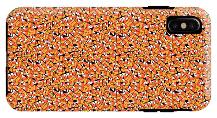 Fall Candy Corn Pattern - Phone Case