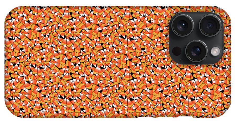 Fall Candy Corn Pattern - Phone Case