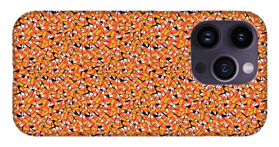 Fall Candy Corn Pattern - Phone Case