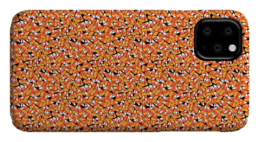 Fall Candy Corn Pattern - Phone Case