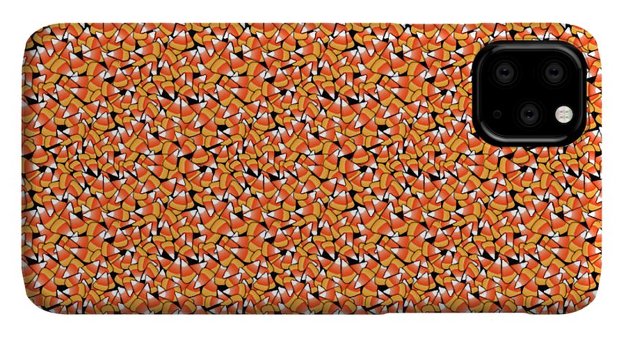 Fall Candy Corn Pattern - Phone Case