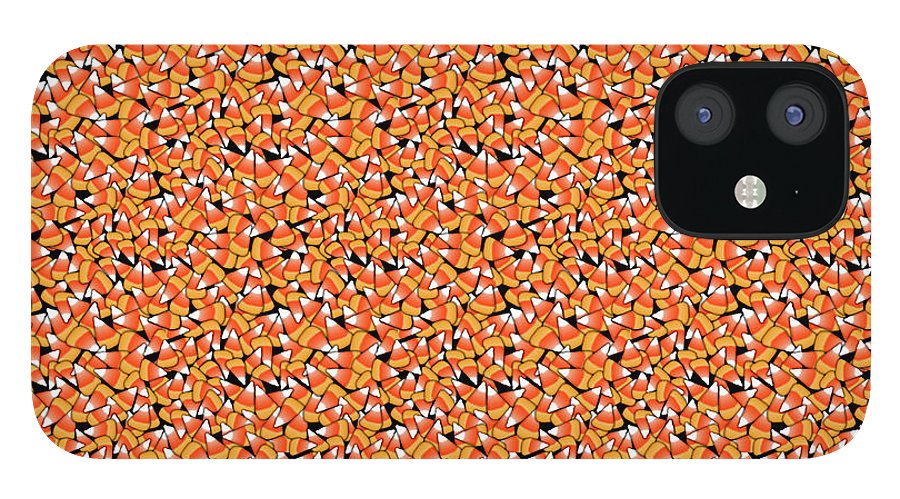 Fall Candy Corn Pattern - Phone Case