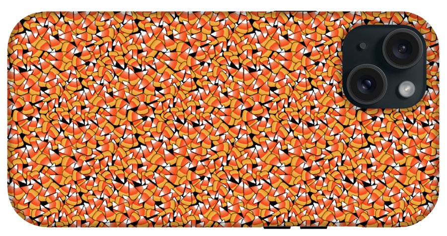 Fall Candy Corn Pattern - Phone Case