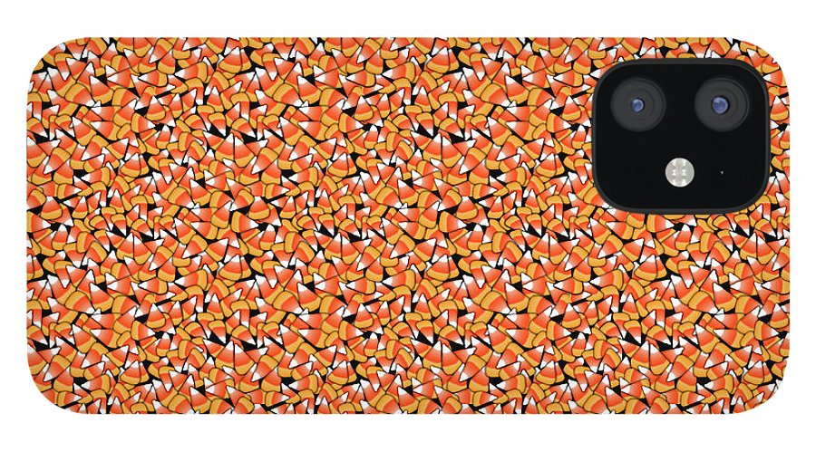 Fall Candy Corn Pattern - Phone Case