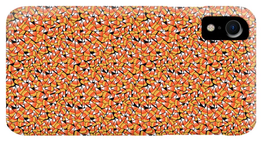 Fall Candy Corn Pattern - Phone Case