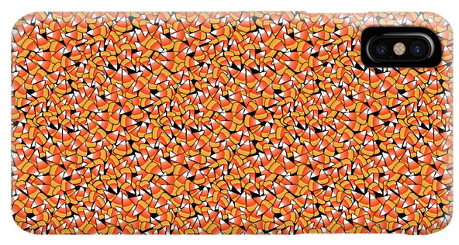 Fall Candy Corn Pattern - Phone Case