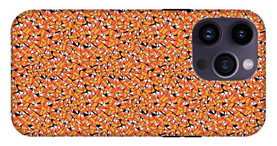 Fall Candy Corn Pattern - Phone Case