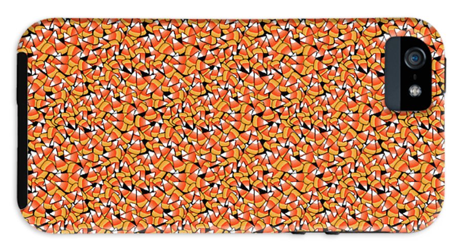 Fall Candy Corn Pattern - Phone Case