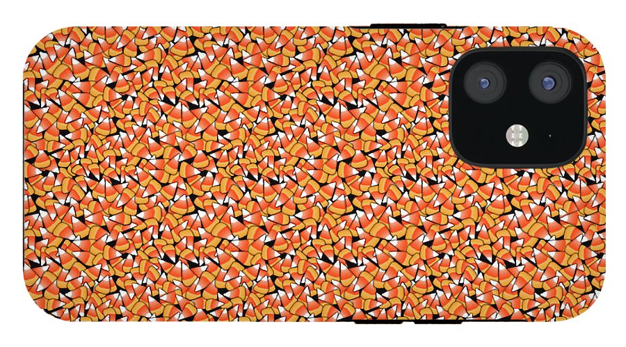 Fall Candy Corn Pattern - Phone Case