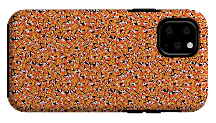 Fall Candy Corn Pattern - Phone Case
