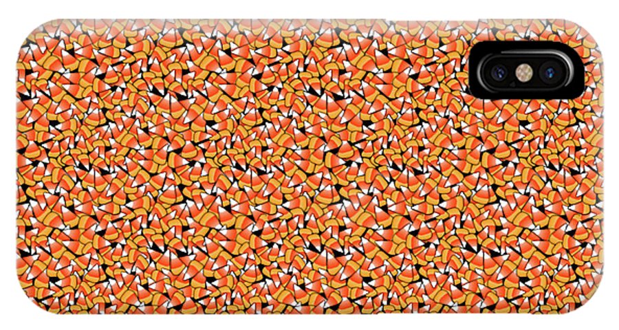 Fall Candy Corn Pattern - Phone Case